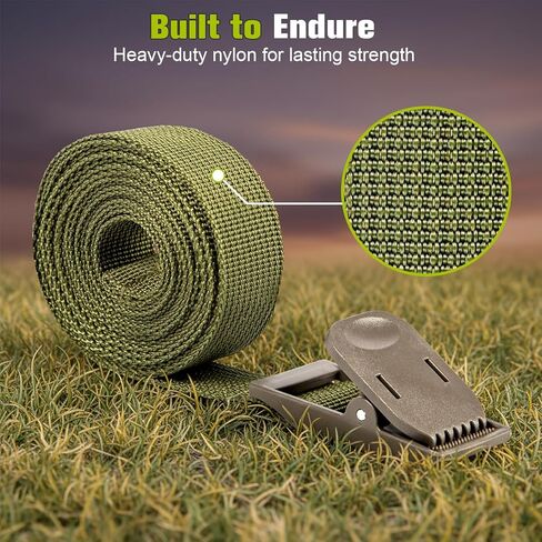 Trail Camera Mounting Straps 3 Pack, Quick-Release Tree Belts for Game & Hunting Cameras, Heavy-Duty 5FT Durable Nylon Straps for Easy Setup and Secure Mounting in Saudi Arabia