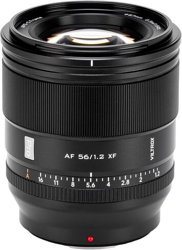 VILTROX 56mm F1.2 X Mount Portrait Lens for Fuji, AF 56mm f1.2 Pro Large Aperture APS-C Lens for X-M5 X-T200 X-T50 XT30II X-T20 X-T5 X-T4 X-S20 X-Pro3 X-H2S in Saudi Arabia