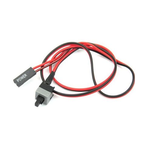 ATX 55cm Computer Power SW Button Switch Cable for PC Switches Reset Momentary Automatically Push(50pc) in Saudi Arabia