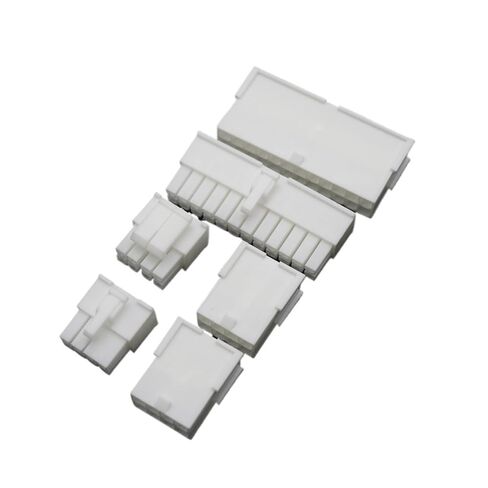 4.2mm White Black 24Pin +4pin 8Pin CPU GPU 6+2Pin 6Pin PCIE Connector Hosinng Set for PSU Extension Cable Kit(White 8p Set) in Saudi Arabia
