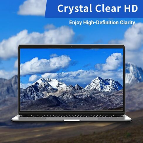 قطعتان من واقي شاشة الكمبيوتر المحمول باللون الأزرق مقاس 14 بوصة 16:9 شاشة زرقاء متوافقة مع Lenovo Thinkpad Dell HP Pavilion ASUS Acer Samsung Chromebook Touchscreen Protector Blue Light Blocking ضد الوهج لحماية العيون in Kuwait