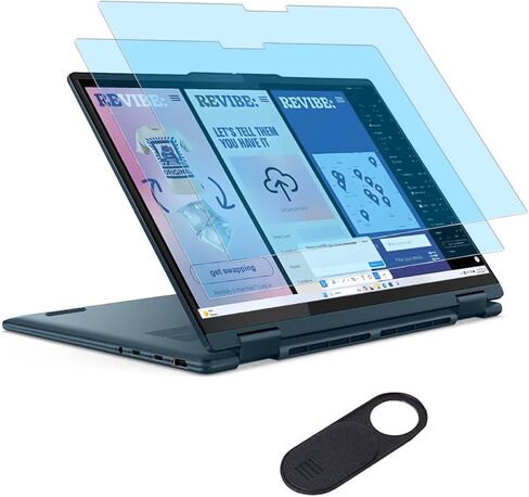 MUBUY-GOL 2 Pack Screen Protector for 2025 New Lenovo Yoga 7 16" 2-in-1 (16ILL10/16AKP10) Touchscreen Laptop 16-inch Laptop Anti-Blue Light Anti-Glare Anti-UV Filter in Saudi Arabia