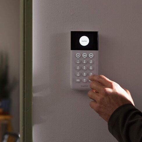 لوحة مفاتيح SimpliSafe اللاسلكية - تقنية Touch-to-Wake - متوافقة مع نظام أمان المنزل (الجيل الجديد) (متجدد) in Saudi Arabia