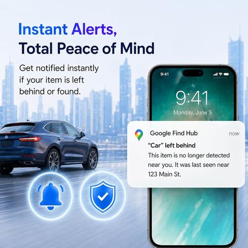 جهاز تعقب GPS مغناطيسي صغير للمركبات IP65 جهاز تتبع مخفي مقاوم للماء في الوقت الحقيقي متوافق مع نظام Android فقط، جهاز تعقب السيارة مضاد للسرقة للشاحنات والدراجات النارية والأصول (Android فقط) in Kuwait