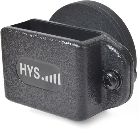 HYS Magnetic Two-Way Radio Hanger Holder for Dashboard, for Cobra, Midland, Motorola GMRS/FRS Handhelds with Belt Clips, Attach to Metal Surface Mount with One-Handed Operation in Saudi Arabia