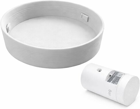Battery Door Cover for Ring Outdoor Cam fit Both Stick up & Plus Camera - White in Saudi Arabia