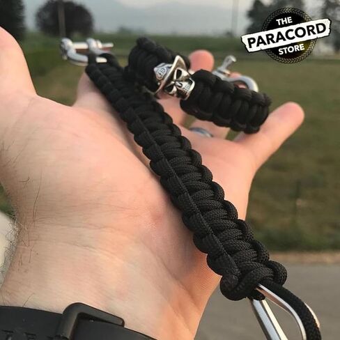 The Paracord Store Type III 550 Paracord for Active Outdoors - Heavy Duty 7 Strand Tactical Paracord - USA Made Nylon Outdoor Parachute Cord for Camping, Fishing & More - Survival Cord for Emergency. in Saudi Arabia