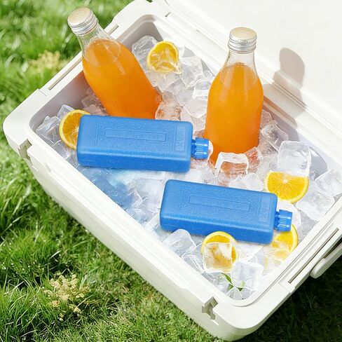 Angoily 8Pcs Reusable Ice Packs for Fan Air Cooler 0.14Qt Portable Ac Ice Freezer Blocks Cube with Lid Cooling for Evaporative Air Conditioner Fans, Camping Picnic Lunch Boxes Cooler Accessories in Saudi Arabia