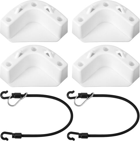 Boat Marine Cooler Mounting Kit Fit for Yeti, Igloo, Engle, Coleman, Keywest Most Coolers, Boat Marine Cooler Tie Down Straps Kit to Prevent Sliding & Securing Cooler/Tackle Boxes/Ice Chest in Saudi Arabia