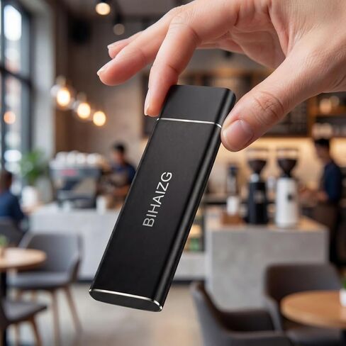 محرك أقراص صلبة خارجي محمول بسعة 256 جيجابايت SSD من النوع c USB 3.1، محرك أقراص USB يصل إلى 500 ميجابايت/ثانية لأجهزة Mac iPhone، الكمبيوتر الشخصي، Android، الكمبيوتر المحمول، الهاتف الذكي، رحلات العمل والاجتماعات تخزين SSD in Kuwait