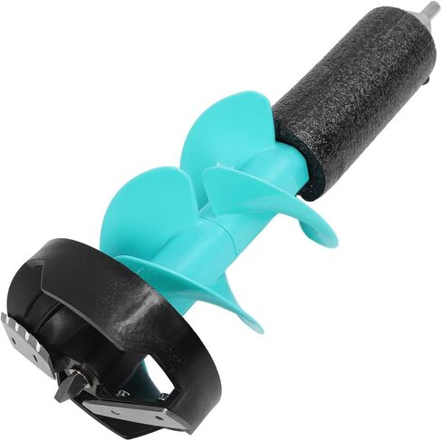 Fafeicy 6in Electric Ice Auger، مثقاب ثلج كهربائي من سبائك الألومنيوم، مثالي لصيد الأسماك، أداة خفيفة الوزن وفعالة للأنشطة الشتوية الخارجية in Saudi Arabia