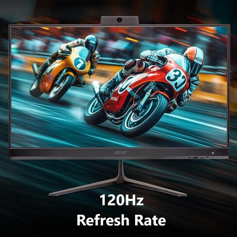 أيسر أسباير C27 AIO سطح المكتب | شاشة 27 بوصة عالية الدقة IPS 120 هرتز | AMD Ryzen 5 7430U | رسومات AMD Radeon | 16 جيجابايت DDR4 | 512 جيجابايت PCIe SSD | Wi-Fi 6E | لوحة مفاتيح وماوس USB | C27-2G-UR18 (متجدد) in Saudi Arabia