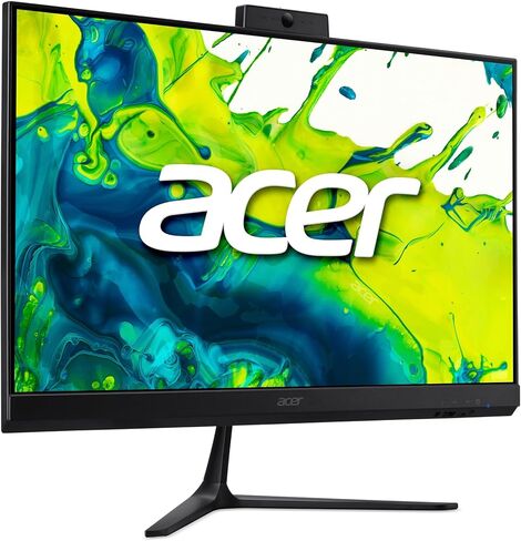 أيسر أسباير C27 AIO سطح المكتب | شاشة 27 بوصة عالية الدقة IPS 120 هرتز | AMD Ryzen 5 7430U | رسومات AMD Radeon | 16 جيجابايت DDR4 | 512 جيجابايت PCIe SSD | Wi-Fi 6E | لوحة مفاتيح وماوس USB | C27-2G-UR18 (متجدد) in Saudi Arabia