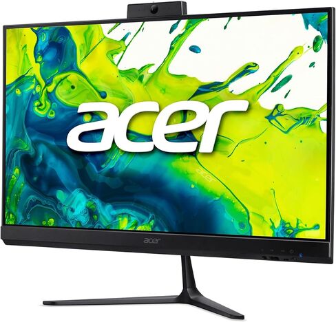 أيسر أسباير C27 AIO سطح المكتب | شاشة 27 بوصة عالية الدقة IPS 120 هرتز | AMD Ryzen 5 7430U | رسومات AMD Radeon | 16 جيجابايت DDR4 | 512 جيجابايت PCIe SSD | Wi-Fi 6E | لوحة مفاتيح وماوس USB | C27-2G-UR18 (متجدد) in Saudi Arabia