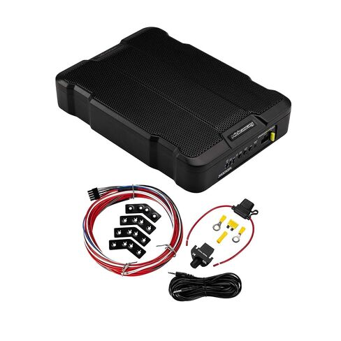 مضخم صوت مدمج من كيكر (2) 51HS12 Hideaway، 12 بوصة و51DBRC Dual Amp Bass Remote Bundle in Saudi Arabia