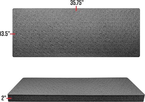 Eylar 38" Hard Roller Rifle Case (Gray) w/Retro Controller UV Print and RAGAR 35.75" Foam Insert, Waterproof, Shockproof Meets TSA Requirements in Saudi Arabia