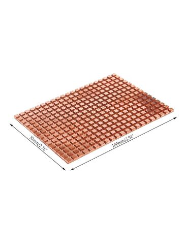 1-Pack وحدة تبريد نحاسية نقية رفيعة للغاية لمحرك الأقراص الصلبة الميكانيكي SSD مقاس 2.5 بوصة مبرد القرص الصلب عالي الأداء in Kuwait