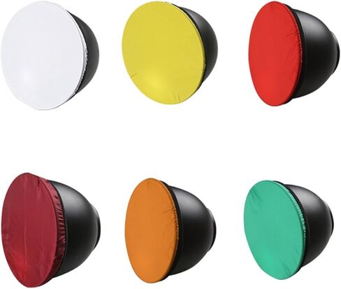 6 Color Flashing Standard Covers Soft Light Cloth Cloth 18cm Diffuser Protective Photography Diffuser in Saudi Arabia
