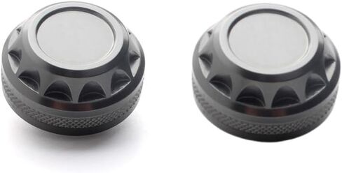 Pack of 2 Screw in Handle Cap Aluminum Alloy Reel Handle Cover Spinning Reel Handle Cap for Shimano Spinning Reel in Saudi Arabia