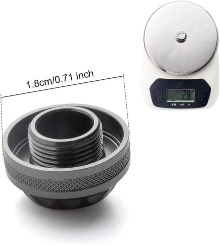 Pack of 2 Screw in Handle Cap Aluminum Alloy Reel Handle Cover Spinning Reel Handle Cap for Shimano Spinning Reel in Saudi Arabia