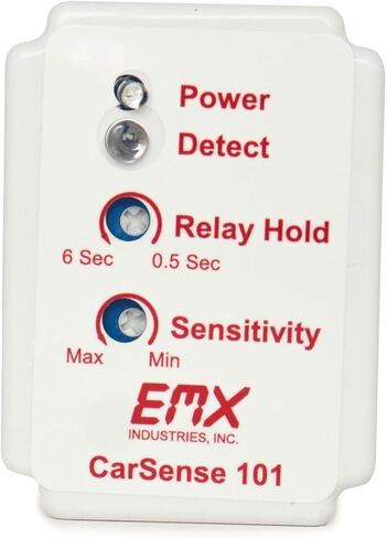 EMX CS-101 CarSense 101 Vehicle Motion Detector Compatible with Gate Operators Overhead Doors and Parking Barriers in Saudi Arabia