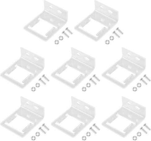 8PCS HC-SR501 Transparent Acrylic Bracket Case Holder IR Pyroelectric Infrared Motion Sensor Detector Module for DIY Kit (Without HC-SR501) in Saudi Arabia