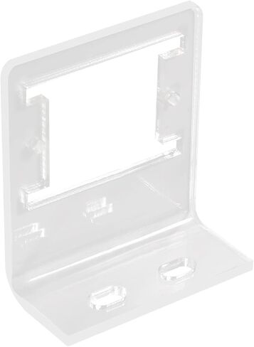 8PCS HC-SR501 Transparent Acrylic Bracket Case Holder IR Pyroelectric Infrared Motion Sensor Detector Module for DIY Kit (Without HC-SR501) in Saudi Arabia