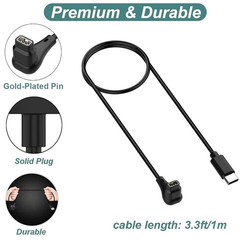 شاحن كيسمارت لـ Coros Pace 4/ Apex 4/ Pace Pro/Nomad، سلك كابل شحن USB بديل لـ Coros Pace 4، APEX 4، Pace Pro، Nomad Smart Watch (3.3 قدم/1 متر) in Saudi Arabia