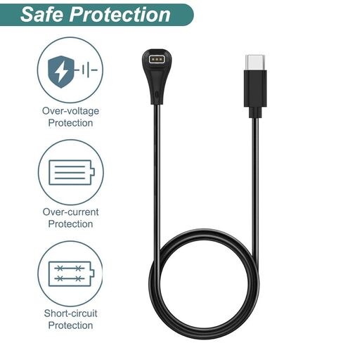 شاحن كيسمارت لـ Coros Pace 4/ Apex 4/ Pace Pro/Nomad، سلك كابل شحن USB بديل لـ Coros Pace 4، APEX 4، Pace Pro، Nomad Smart Watch (3.3 قدم/1 متر) in Saudi Arabia