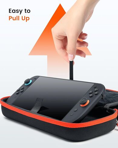 TRANSNOVO 2 Pack Screen Protector and Large Capacity Carrying Case Compatible with Nintendo Switch 2 in Saudi Arabia