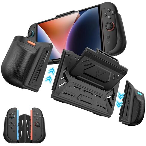 TRANSNOVO 2 Pack Screen Protector and Protective Case for Nintendo Switch 2 in Saudi Arabia