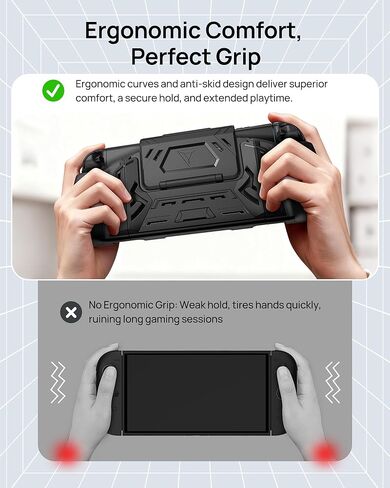 TRANSNOVO 2 Pack Screen Protector and Protective Case for Nintendo Switch 2 in Saudi Arabia