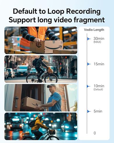 BOBLOV KJ23Pro 2K Body Cam, 128GB with Night Vision and W4 4K Mini Body Camera, Wearable Camera with 360°Rotatable Clip & Magnetic Clip in Saudi Arabia
