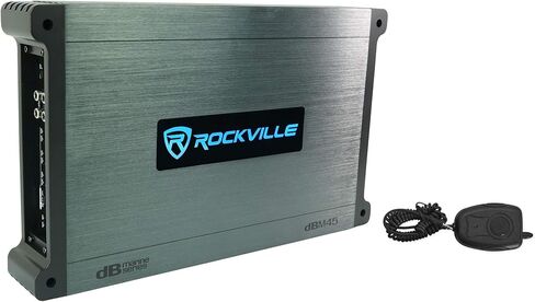 حزمة Rockville RKL80MB: (4) مكبرات صوت للقوارب البحرية بقدرة 8 بوصات 900 وات ثنائية الاتجاه مع مصابيح LED، مضخم صوت بحري DBM45 بأربع قنوات بقدرة 2000 وات، (4) سماعات برج واكيبورد من الألومنيوم MAC80B، مجموعة أمبير RMWK4، 10 عناصر in Saudi Arabia