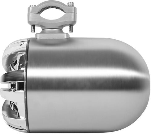 Rockville WB65 600W Peak/300W RMS 6.5 in Marine Wakeboard Tower Speakers 4 Ohm, Stainless Steel Enclosure, 360° Swivel Brackets, Waterproof, UV Resistant, for Boats and Powersports, 4-Piece in Saudi Arabia