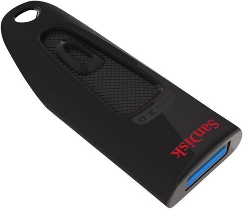 محرك أقراص فلاش SanDisk USB 3.0 10 عبوات سعة 64 جيجابايت فائقة السرعة تصل إلى 130 ميجابايت/ثانية - SDCZ48-064G-U46 - حزمة مع (10) كل شيء ما عدا حبال سترومبولي in Saudi Arabia