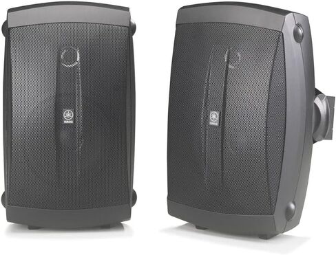 Yamaha NS-AW150BL 2-Way Indoor/Outdoor Speakers (Pair, Black) - Wired (Renewed) in Saudi Arabia