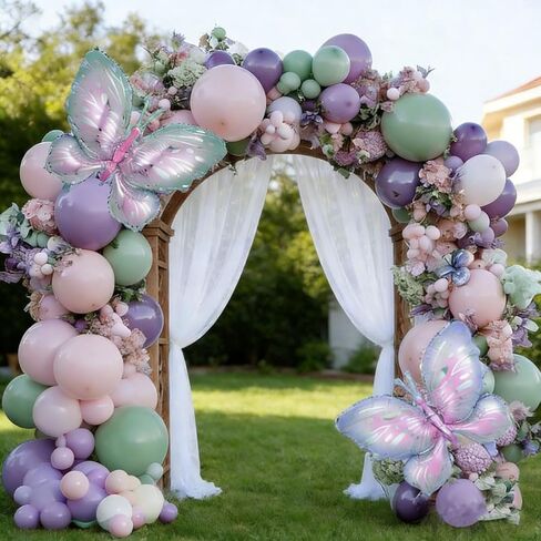 145Pcs Dusty Blue Brown Balloon Garland Arch Kit, Bear Baby Shower Decoration with Boho Brown Nude Blue Balloons for Gender Reveal and Birthday Party Decoration in Saudi Arabia