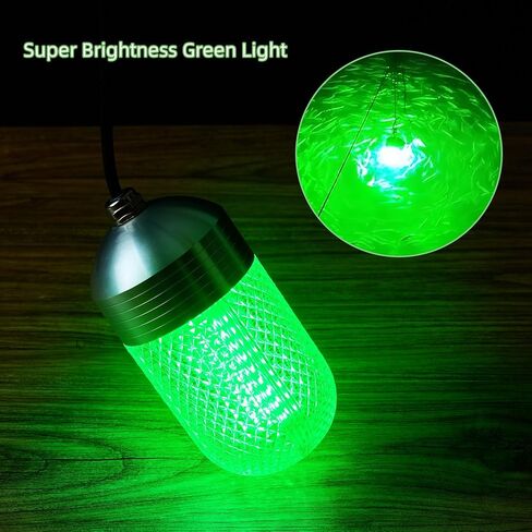 Underwater Fishing Light 70W 9000LM Green Light for Fishing IP68 12V High Brightness Fish Attracting Light for Docks, Boats or Kayaks,26ft Cable in Saudi Arabia