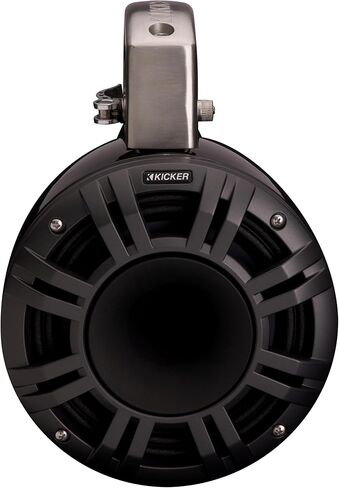 Kicker 51KMTCXL8 8" RGB LED Horn Loaded Compression Driver Marine Tower Speakers, Pair, Black (Renewed) in Saudi Arabia