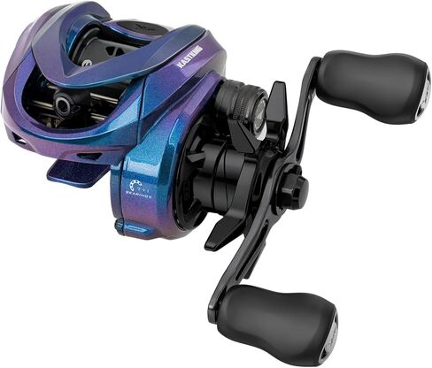 بكرة KastKing Kestrel SE Baitcasting، 4.5 أونصة خفيفة للغاية، طُعم مصبوب يصل إلى 1/32 أونصة، بناء سيكرون قوي، 7+1 MaxiDur Double Shielded BB، نسبة تروس 7.5:1 in Saudi Arabia