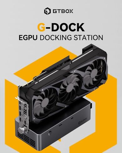 قاعدة G-DockEGU Dock مع PSU بقدرة 800 وات، ومنفذ OCuLink+USB4 وTGX Hot Swap، تدعم ما يصل إلى 600 وات من دعمEGU (لا تدعم 5090,5090D) in Kuwait