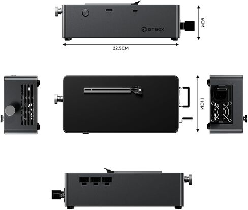 قاعدة G-DockEGU Dock مع PSU بقدرة 800 وات، ومنفذ OCuLink+USB4 وTGX Hot Swap، تدعم ما يصل إلى 600 وات من دعمEGU (لا تدعم 5090,5090D) in Kuwait