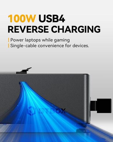 قاعدة G-DockEGU Dock مع PSU بقدرة 800 وات، ومنفذ OCuLink+USB4 وTGX Hot Swap، تدعم ما يصل إلى 600 وات من دعمEGU (لا تدعم 5090,5090D) in Kuwait