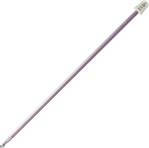 Susan Bates 10-Inch Silvalume Aluminum Afghan Hook, 6mm,Assorted Colors in Kuwait