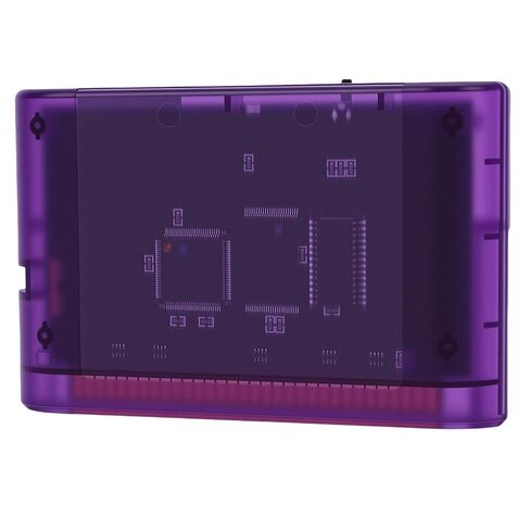 خرطوشة فلاش Ciciglow لوحدة تحكم الألعاب Mega Drive Retro، خرطوشة فيديو 4000 في 1 مع بطاقة ذاكرة 8 جيجابايت، لـ MD1 MD2 MD3 CD X 32X (أبيض شفاف) in Kuwait