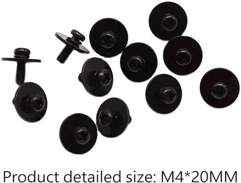 50 Pieces Drum Screw Lug Claw Hooks Snare Drum Mounting Screws Strong Replacements for Snare Drum Tom Drum Bass Drum Repair, M4x10MM in Saudi Arabia