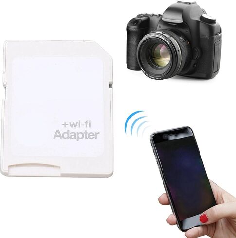 Fdit Storage Card WiFi Adapter, Efficient Multi Device Connection Wireless Network Adapters with Multiple Compatible Formats for Phone Tablet in Saudi Arabia