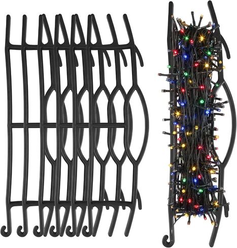 Ripeng 6 Pcs 15.7" Light Duty Extension Cord Storage Reel Durable H-frame Extension Cord Holder Hose Organizer Wrap (Orange) in Saudi Arabia