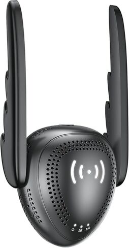 2026 Mesh AX3000 WiFi 6 معزز إشارة موسع للمنزل، نطاق يصل إلى 20 كيلو متر مربع، مكرر إنترنت لاسلكي بسرعة 3000 ميجا بت في الثانية، مكبر إشارة ثنائي النطاق مع منفذ جيجابت إيثرنت، موسع واي فاي أسرع 10 مرات in Kuwait